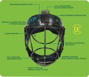 OOP P.C. Face Mask – faceOff Steel Youth